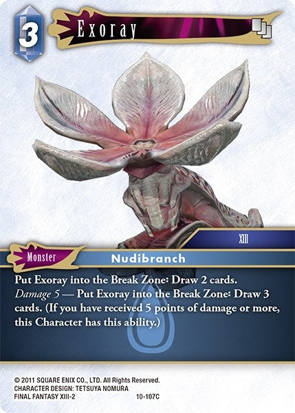 Image for Exoray (Opus X) (10-107C) - Final Fantasy TCG