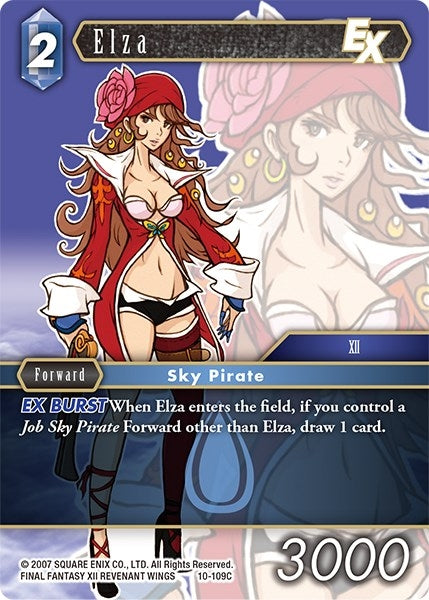 Image for Elza EX (Opus X) (10-109C) - Final Fantasy TCG