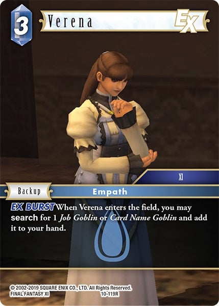 Image for Verena EX (Opus X) (10-119R) - Final Fantasy TCG