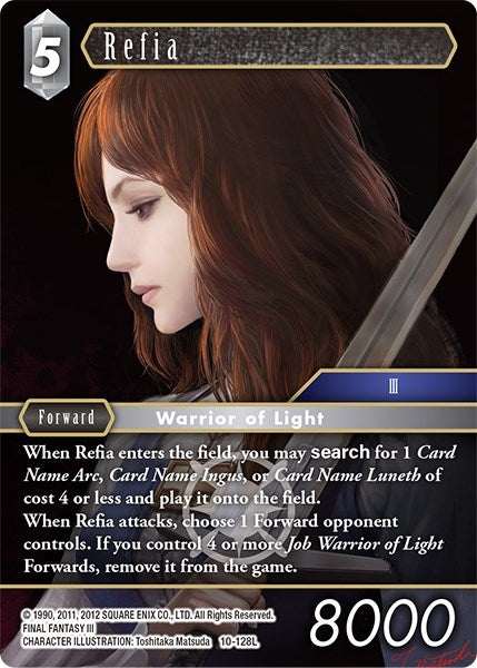 Image for Refia (Opus X) (10-128L) - Final Fantasy TCG