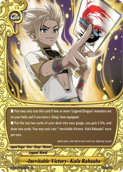 Image for -Inevitable Victory- Kafa Rabaaba (Soaring Superior Deity Dragon) (S-BT06/0031EN) - Future Card BuddyFight