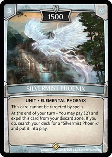 Image for Silvermist Phoenix (Revelations) (84/100 | 5REV) - Argent Saga TCG