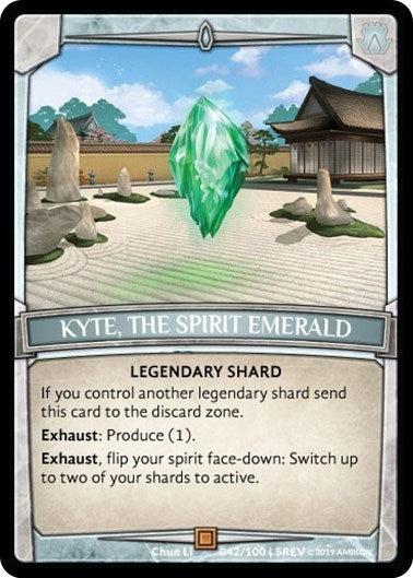 Image for Kyte, the Spirit Emerald (Revelations) (42/100 | 5REV) - Argent Saga TCG