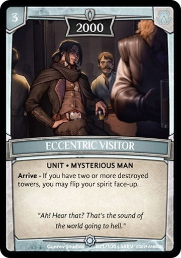 Image for Eccentric Visitor (Revelations) (21/100 | 5REV) - Argent Saga TCG