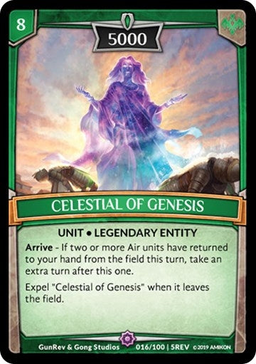 Image for Celestial of Genesis (Revelations) (16/100 | 5REV) - Argent Saga TCG