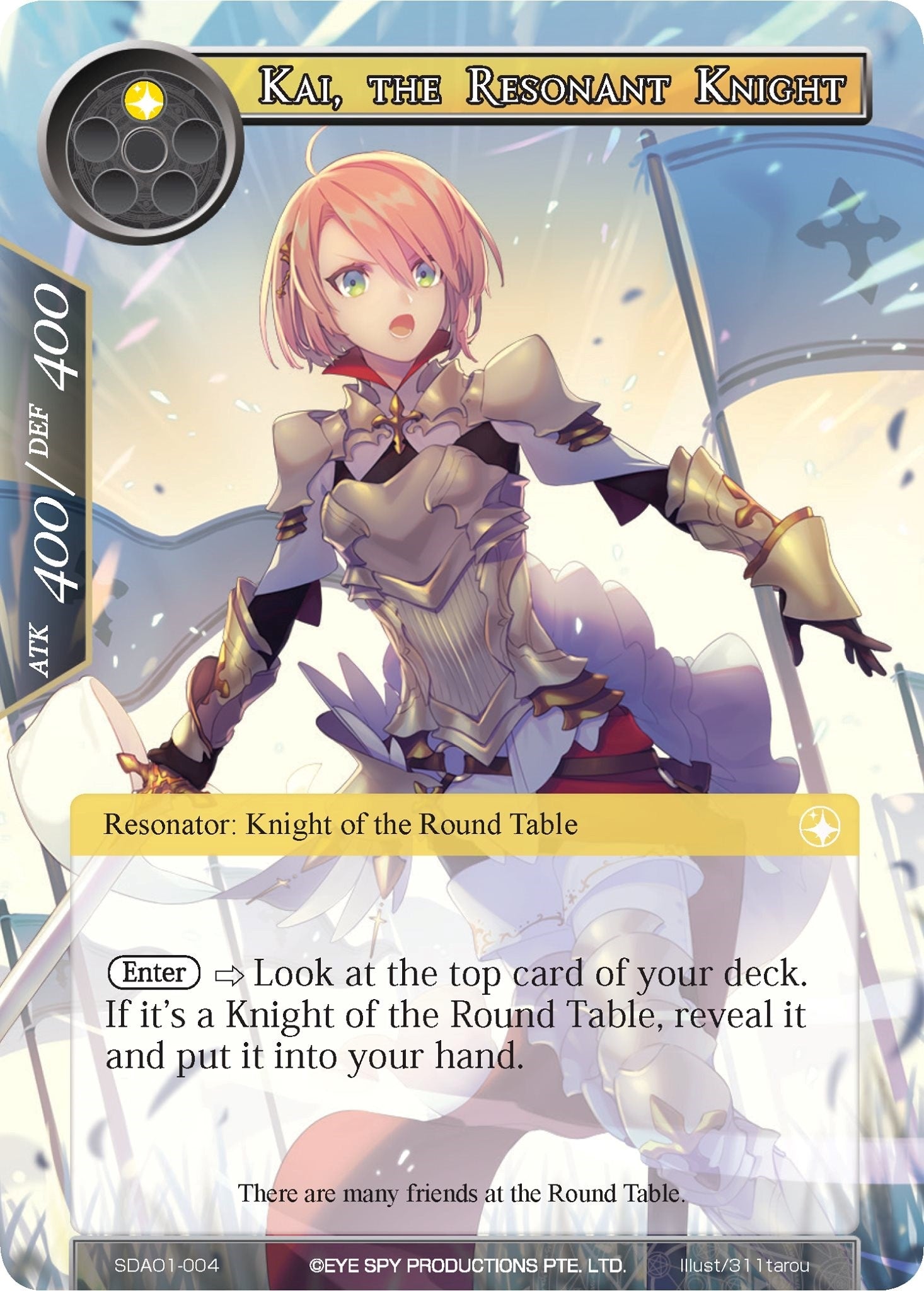 Image for Kai, the Resonant Knight (Alice Origin Starter Deck) (SDAO1-004) - Force of Will