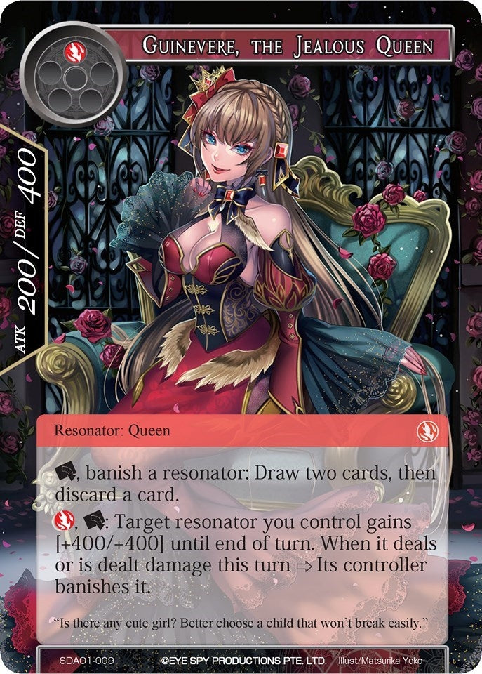 Image for Guinevere, the Jealous Queen (Alice Origin Starter Deck) (SDAO1-009) - Force of Will