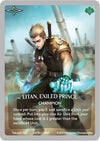 Image for Eitan, Exiled Prince (Silver Metal Prize Card) (Argent Saga Promos) (20/86 | 1INT) - Argent Saga TCG