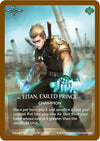 Image for Eitan, Exiled Prince (Bronze Metal Prize Card) (Argent Saga Promos) (20/86 | 1INT) - Argent Saga TCG
