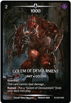 Image for Golem of Devourment (Full Art) (Argent Saga Promos) (PR2019-009) - Argent Saga TCG