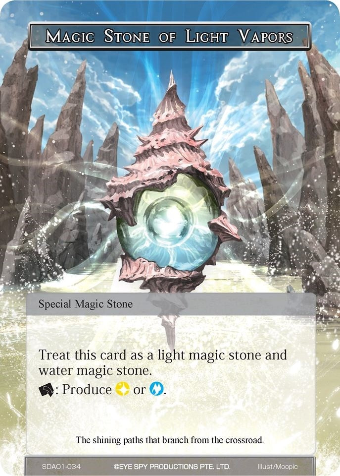 Image for Magic Stone of Light Vapors (Alice Origin Starter Deck) (SDAO1-034) - Force of Will