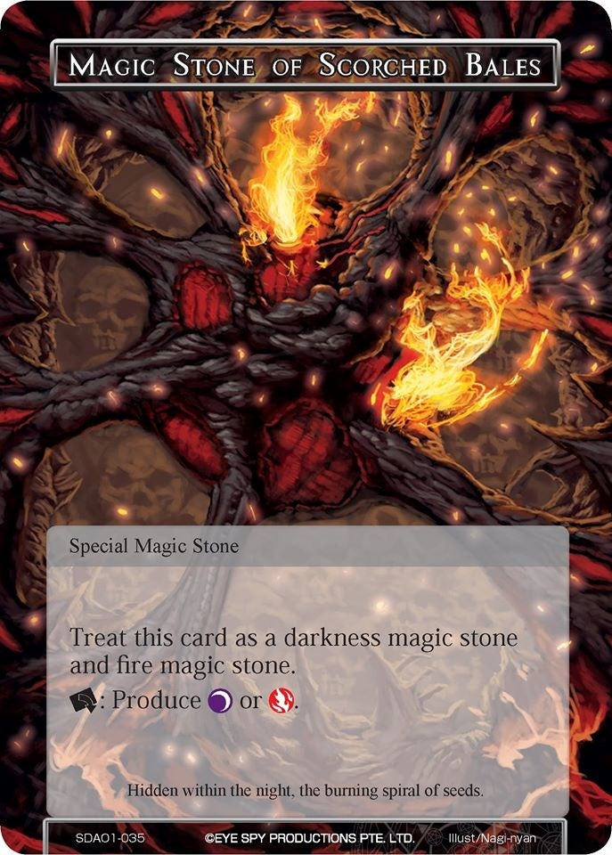 Image for Magic Stone of Scorched Bales (Alice Origin Starter Deck) (SDAO1-035) - Force of Will