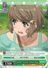 Image for Sudden Assault, Tomoe Koga (RRR) (Rascal Does Not Dream of Bunny Girl Senpai) (SBY/W64-TE03R RRR) - Weiss Schwarz