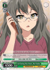 Image for Call During Wee Hours, Rio Futaba (Rascal Does Not Dream of Bunny Girl Senpai) (SBY/W64-TE04 TD) - Weiss Schwarz