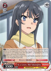 Image for As a Lover, Mai Sakurajima (Rascal Does Not Dream of Bunny Girl Senpai) (SBY/W64-E061 U) - Weiss Schwarz
