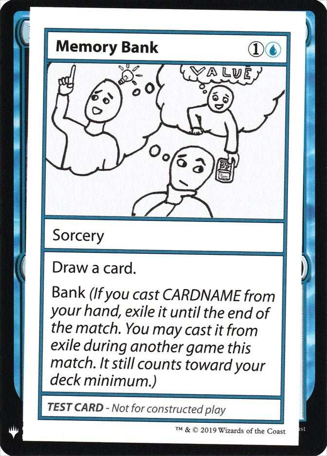 Image for Memory Bank (Mystery Booster: Convention Edition Exclusives) - Magic: The Gathering