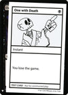 Image for One With Death (Mystery Booster: Convention Edition Exclusives) - Magic: The Gathering