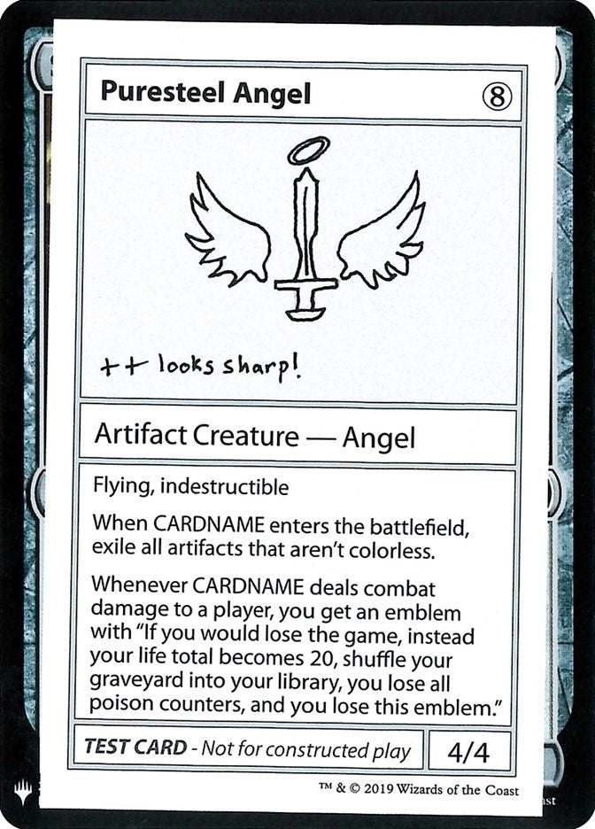 Image for Puresteel Angel (Mystery Booster: Convention Edition Exclusives) - Magic: The Gathering
