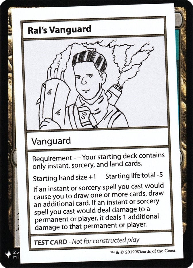 Image for Ral's Vanguard (Mystery Booster: Convention Edition Exclusives) - Magic: The Gathering