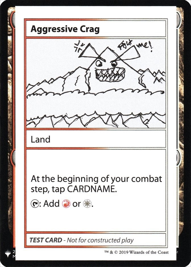 Image for Aggressive Crag (Mystery Booster: Convention Edition Exclusives) - Magic: The Gathering