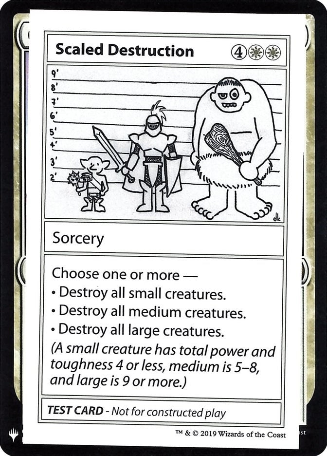Image for Scaled Destruction (Mystery Booster: Convention Edition Exclusives) - Magic: The Gathering