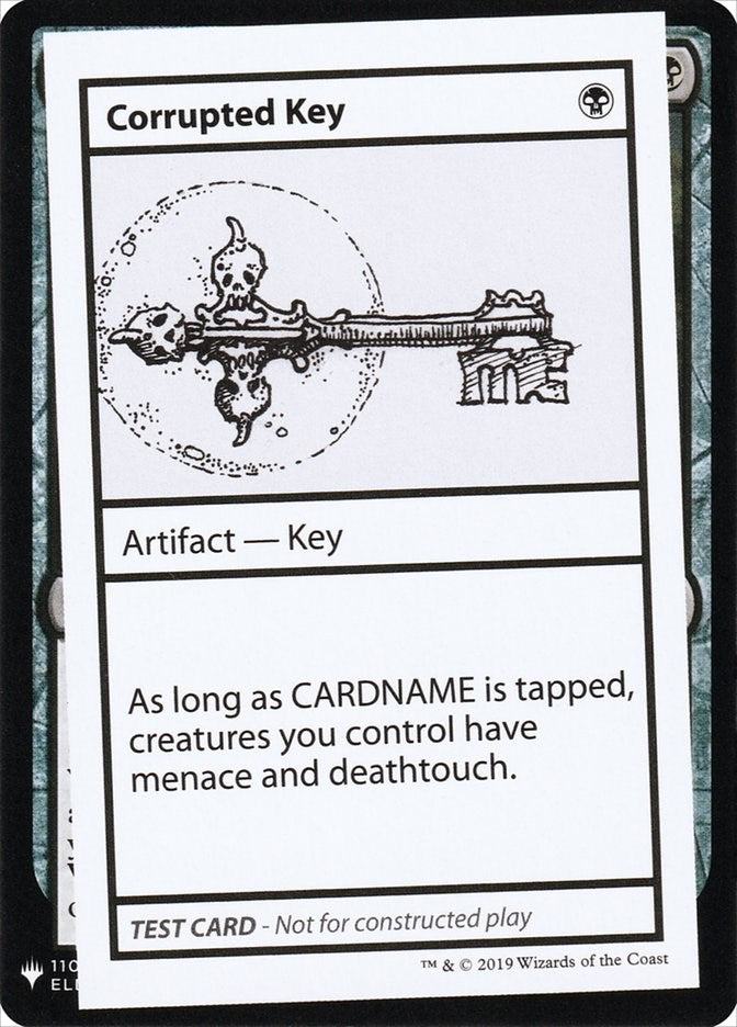 Image for Corrupted Key (Mystery Booster: Convention Edition Exclusives) - Magic: The Gathering