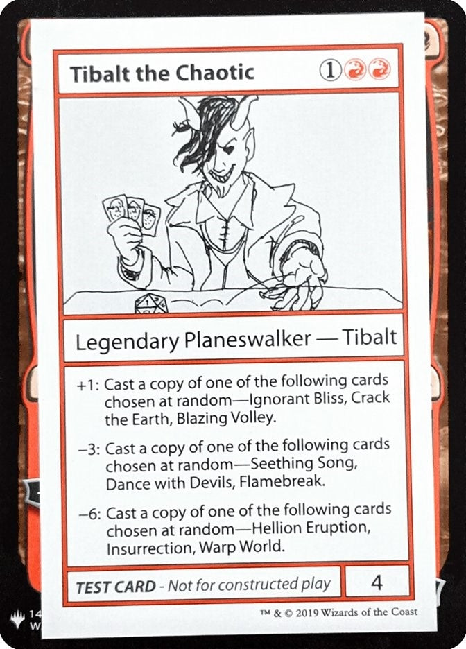 Image for Tibalt the Chaotic (Mystery Booster: Convention Edition Exclusives) - Magic: The Gathering