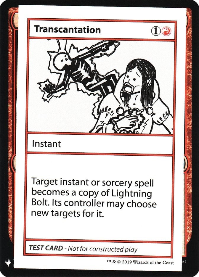 Image for Transcantation (Mystery Booster: Convention Edition Exclusives) - Magic: The Gathering