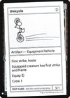 Image for Unicycle (Mystery Booster: Convention Edition Exclusives) - Magic: The Gathering