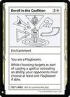 Image for Enroll in the Coalition (Mystery Booster: Convention Edition Exclusives) - Magic: The Gathering