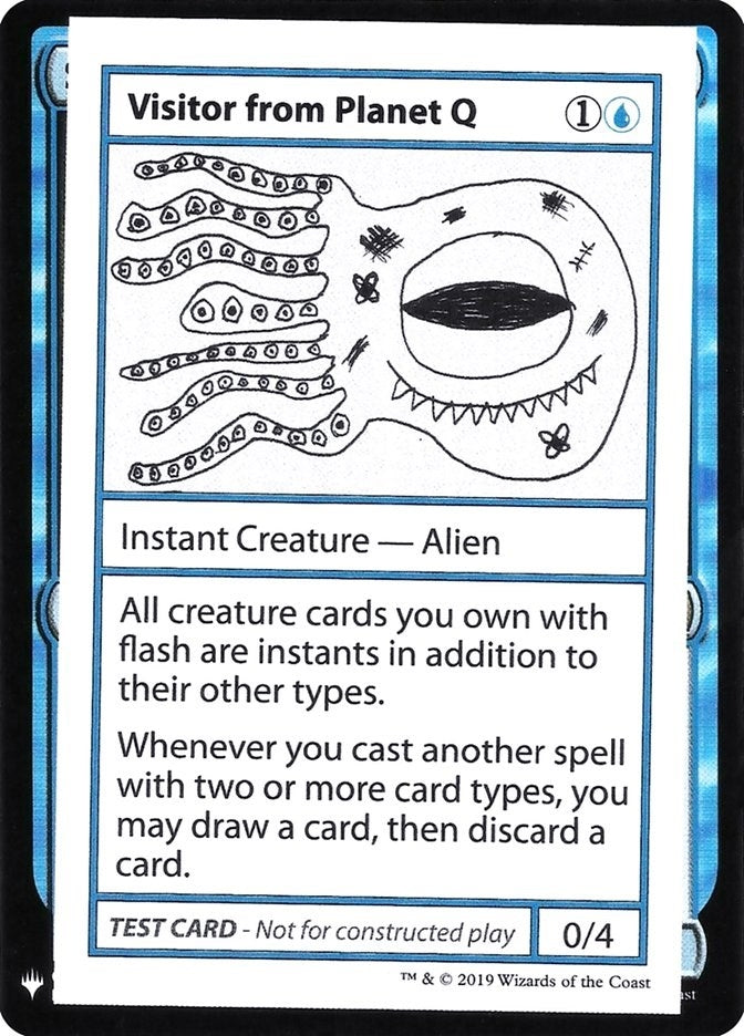 Image for Visitor from Planet Q (Mystery Booster: Convention Edition Exclusives) - Magic: The Gathering