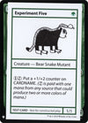 Image for Experiment Five (Mystery Booster: Convention Edition Exclusives) - Magic: The Gathering