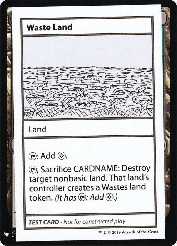 Image for Waste Land (Mystery Booster: Convention Edition Exclusives) - Magic: The Gathering