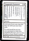 Image for Yawgmoth's Testament (Mystery Booster: Convention Edition Exclusives) - Magic: The Gathering