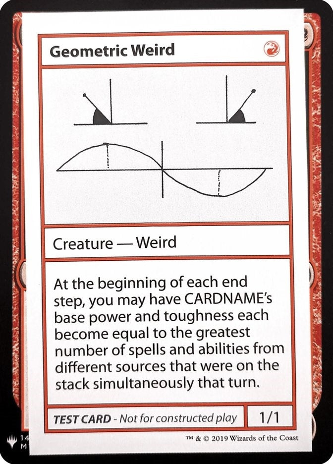 Image for Geometric Weird (Mystery Booster: Convention Edition Exclusives) - Magic: The Gathering