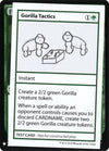 Image for Gorilla Tactics (Mystery Booster: Convention Edition Exclusives) - Magic: The Gathering