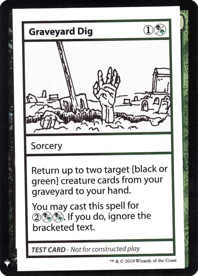 Image for Graveyard Dig (Mystery Booster: Convention Edition Exclusives) - Magic: The Gathering