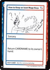 Image for How to Keep an Izzet Mage Busy (Mystery Booster: Convention Edition Exclusives) - Magic: The Gathering