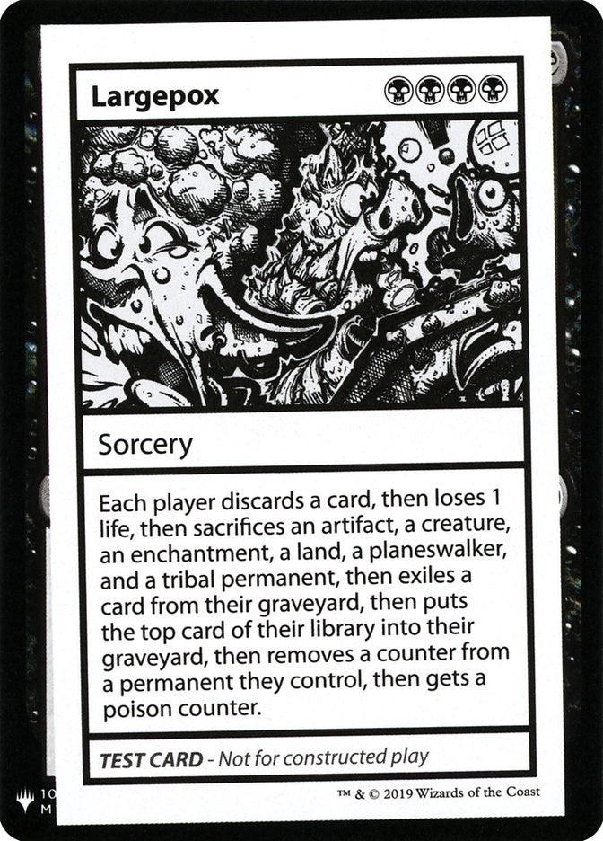 Image for Largepox (Mystery Booster: Convention Edition Exclusives) - Magic: The Gathering
