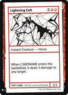 Image for Lightning Colt (Mystery Booster: Convention Edition Exclusives) - Magic: The Gathering