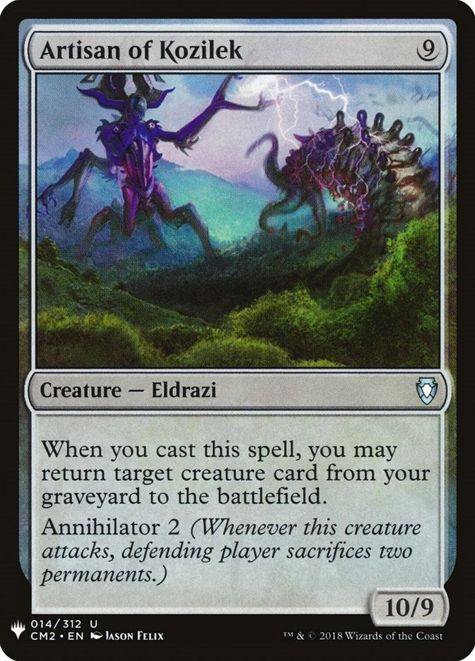 Image for Artisan of Kozilek (The List Reprints) (14) - Magic: The Gathering