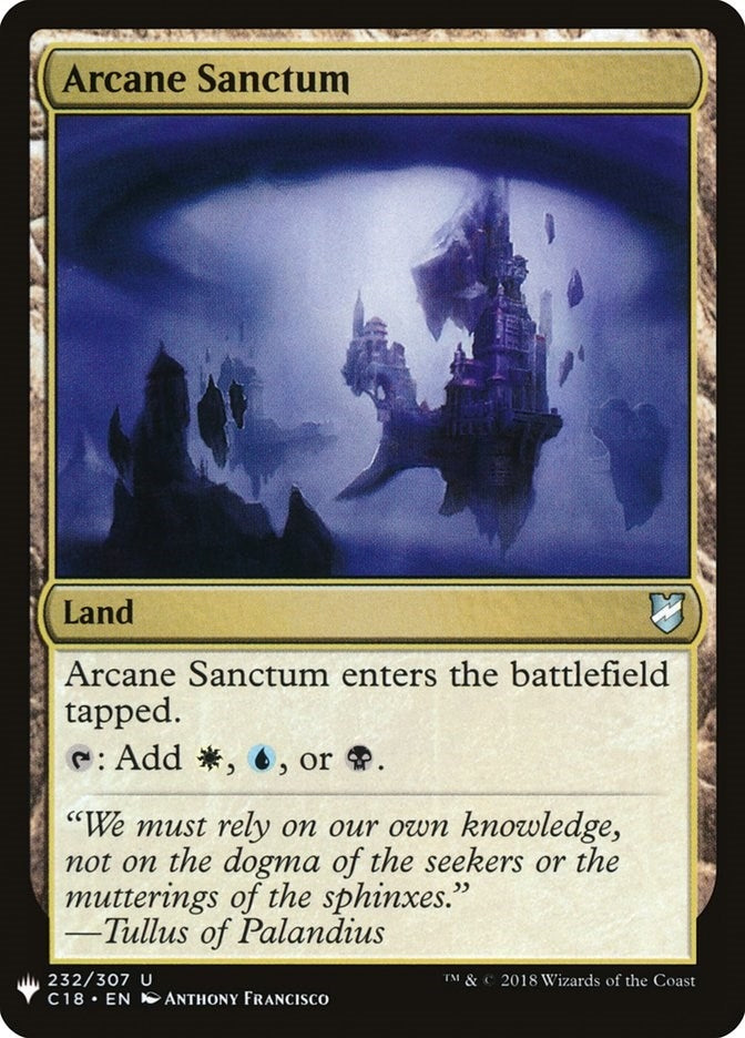 Image for Arcane Sanctum (The List Reprints) (232) - Magic: The Gathering