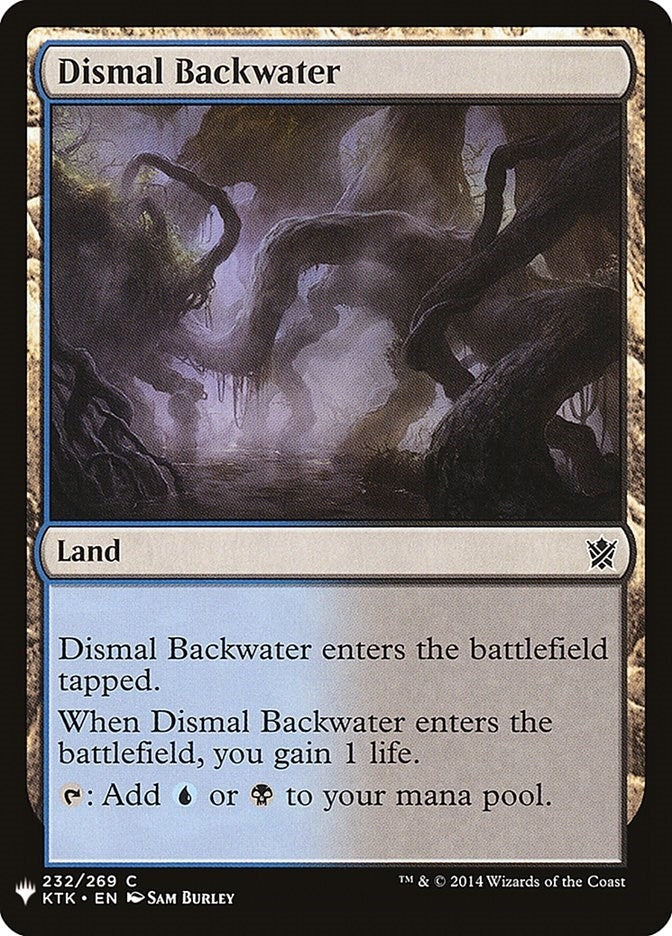 Image for Dismal Backwater (The List Reprints) (232) - Magic: The Gathering