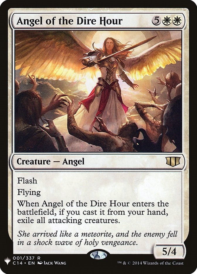Image for Angel of the Dire Hour (The List Reprints) (1) - Magic: The Gathering