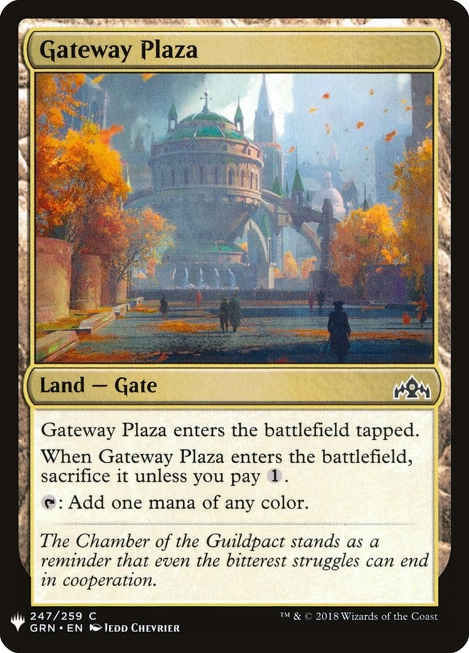 Image for Gateway Plaza (The List Reprints) (247) - Magic: The Gathering