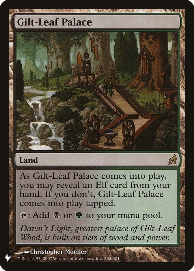 Image for Gilt-Leaf Palace (The List Reprints) (268) - Magic: The Gathering