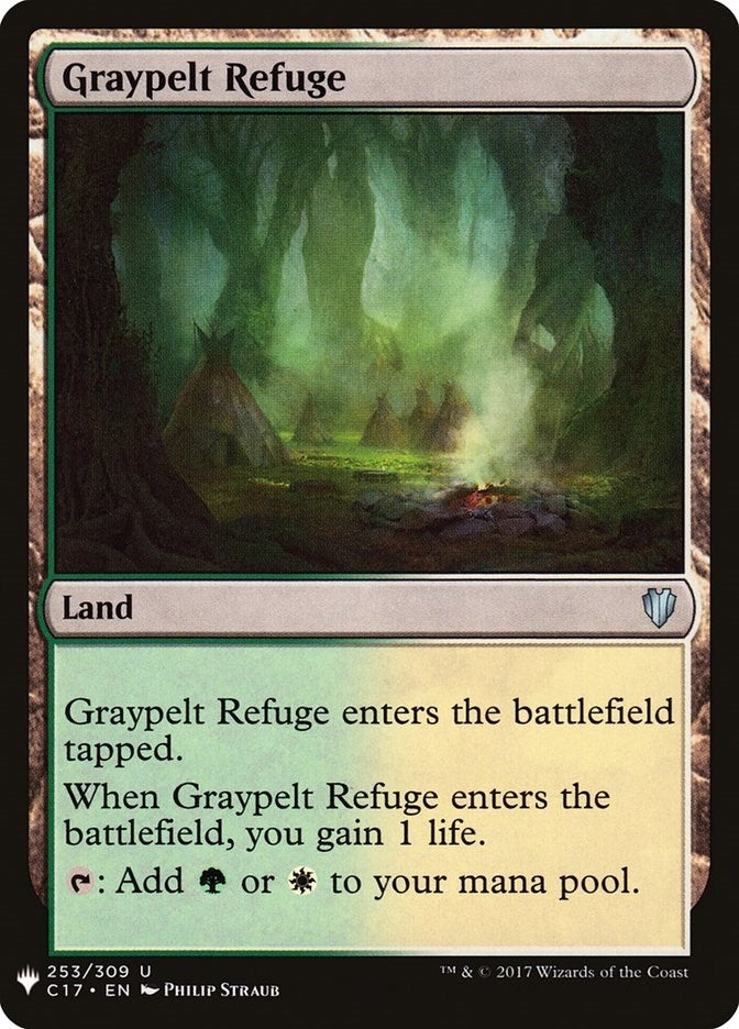 Image for Graypelt Refuge (The List Reprints) (253) - Magic: The Gathering
