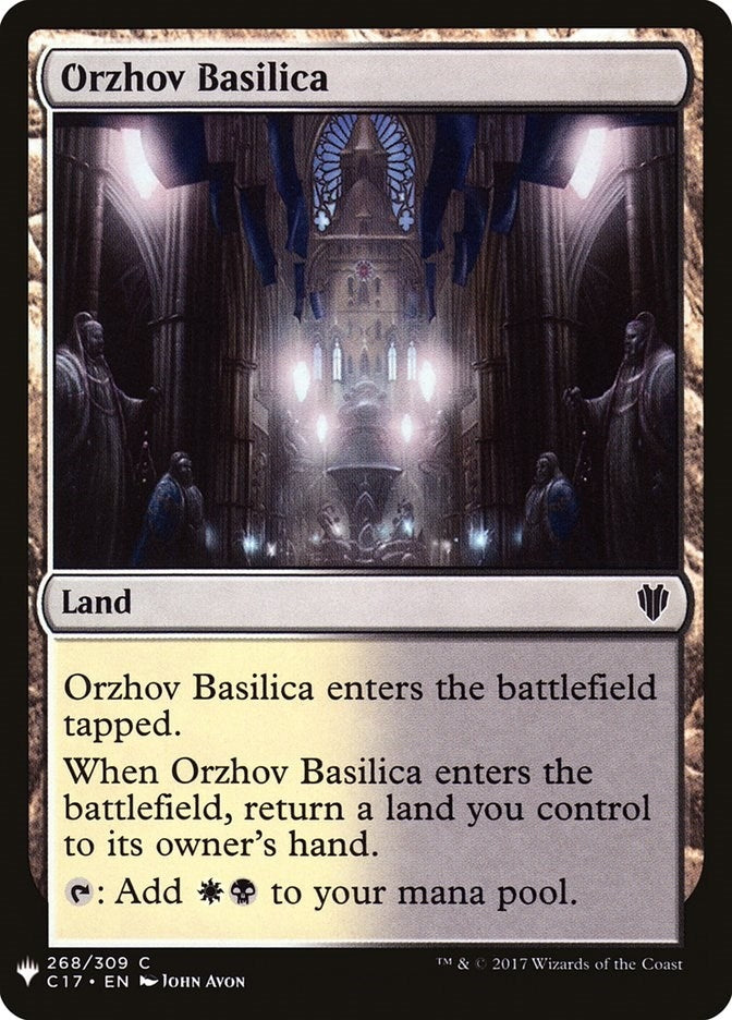 Image for Orzhov Basilica (The List Reprints) (268) - Magic: The Gathering