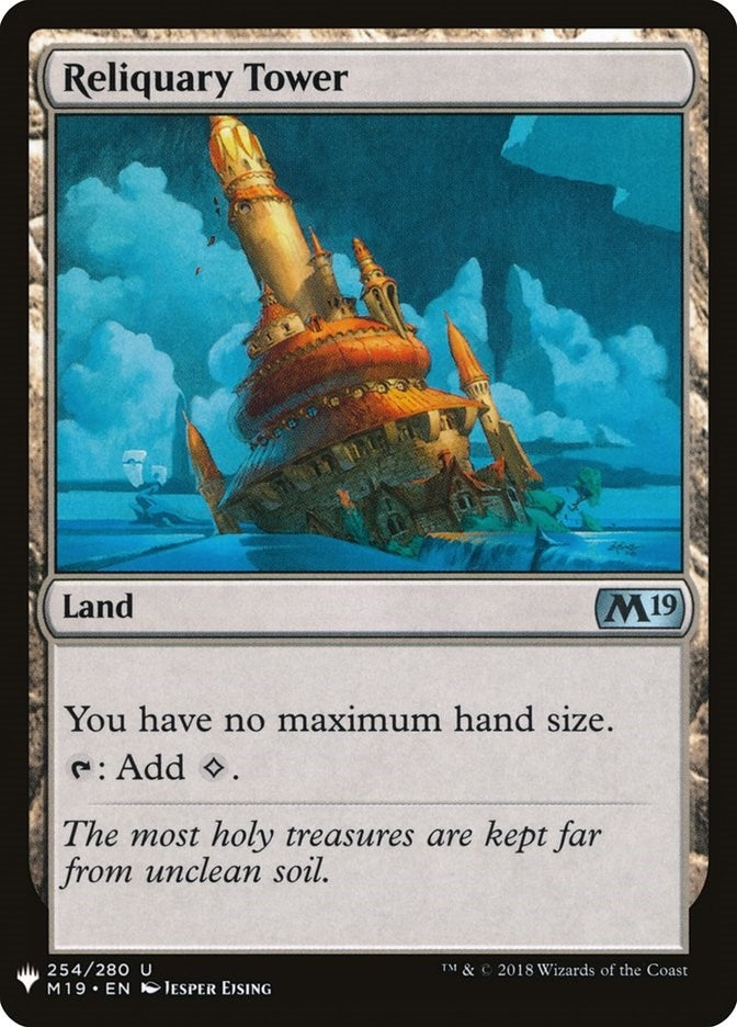 Image for Reliquary Tower (M19) (The List Reprints) (254) - Magic: The Gathering