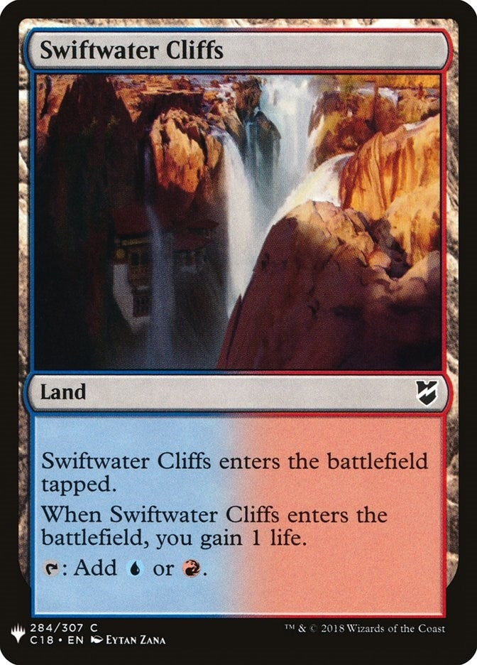 Image for Swiftwater Cliffs (The List Reprints) (284) - Magic: The Gathering